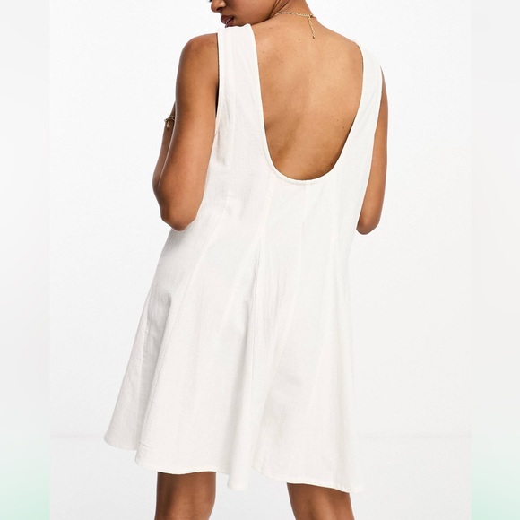 ASOS Design Romper in Ivory - Picture 2 of 5